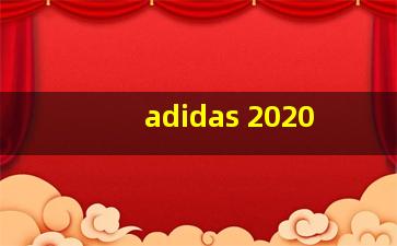 adidas 2020